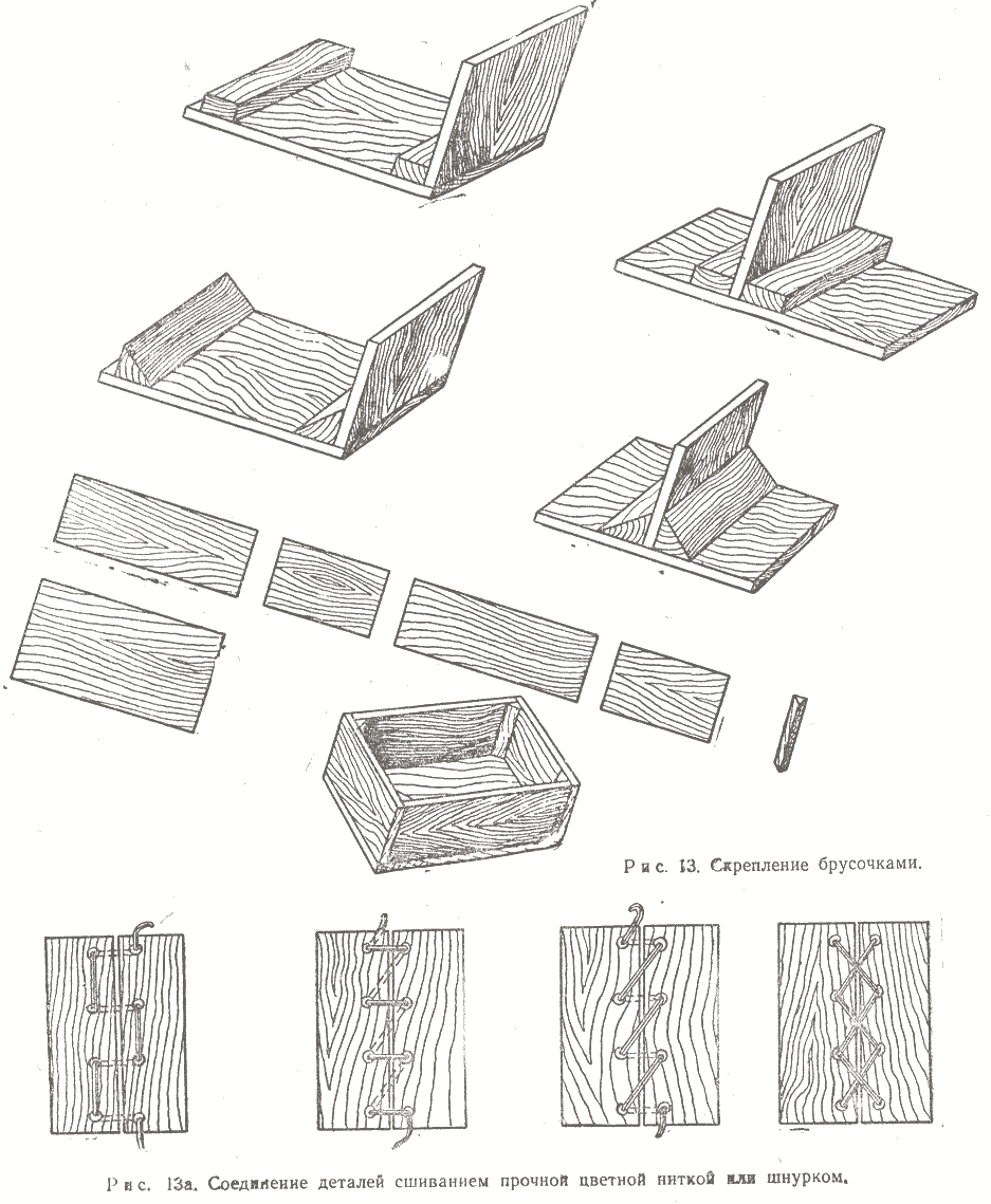 Способы соединения деревянных деталей при изготовлении мебели